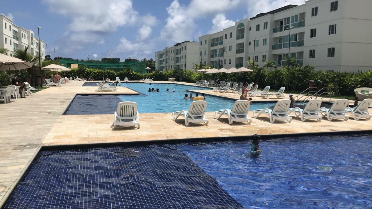 Flat Excelente Em Porto De Galinhas Palm Village Acqua Frente Para As Piscinas Ngoại thất bức ảnh