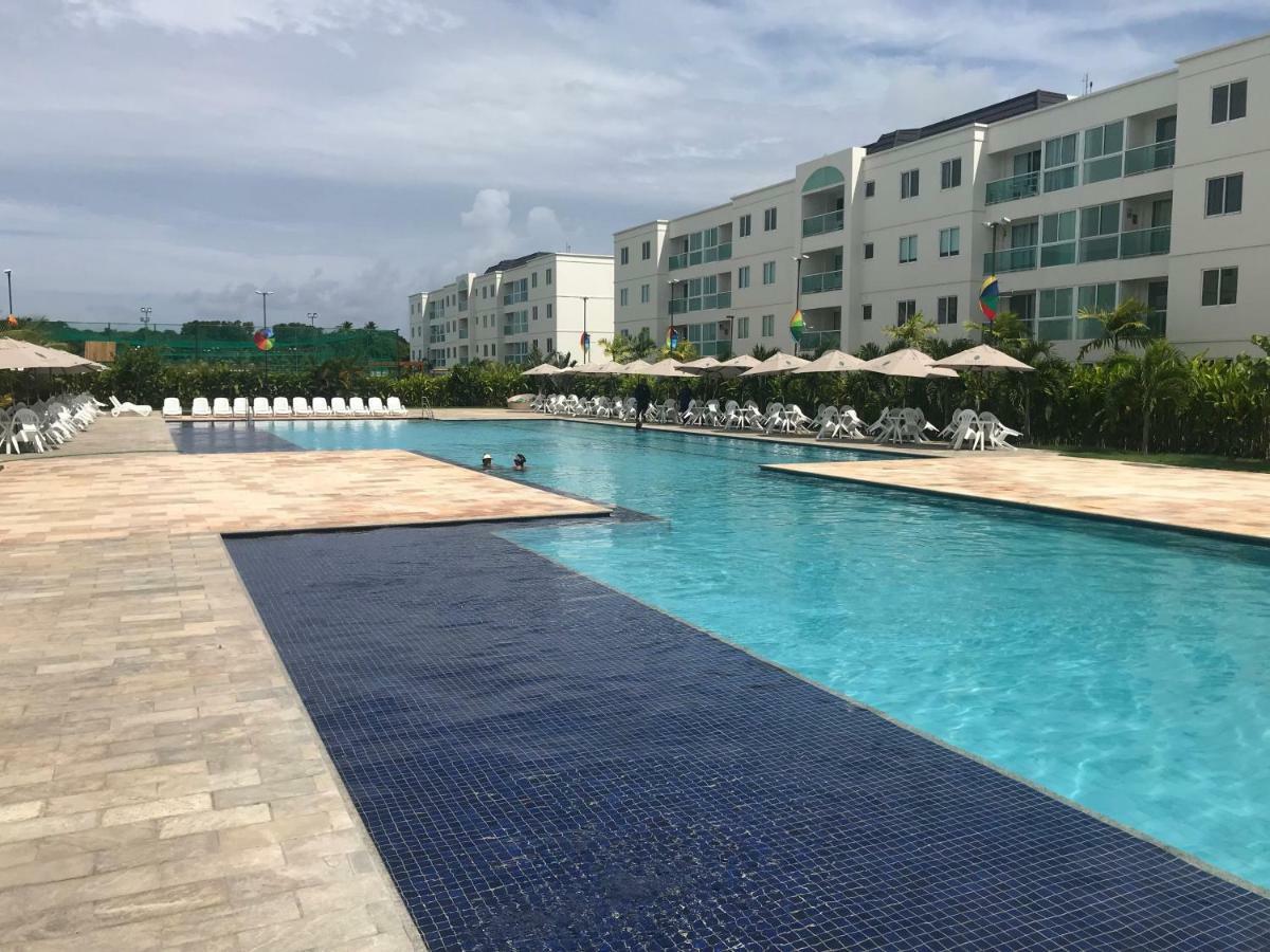 Flat Excelente Em Porto De Galinhas Palm Village Acqua Frente Para As Piscinas Ngoại thất bức ảnh