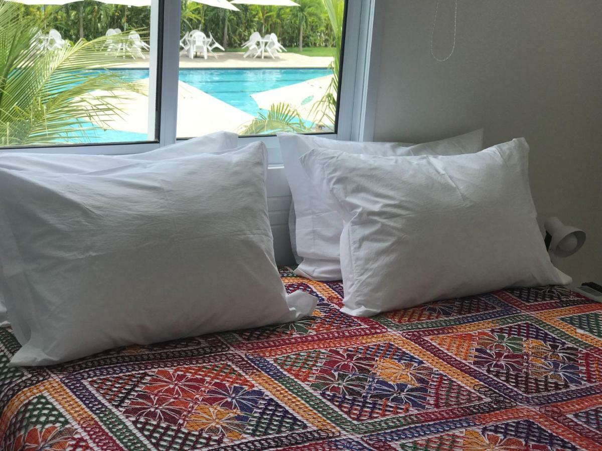 Flat Excelente Em Porto De Galinhas Palm Village Acqua Frente Para As Piscinas Ngoại thất bức ảnh